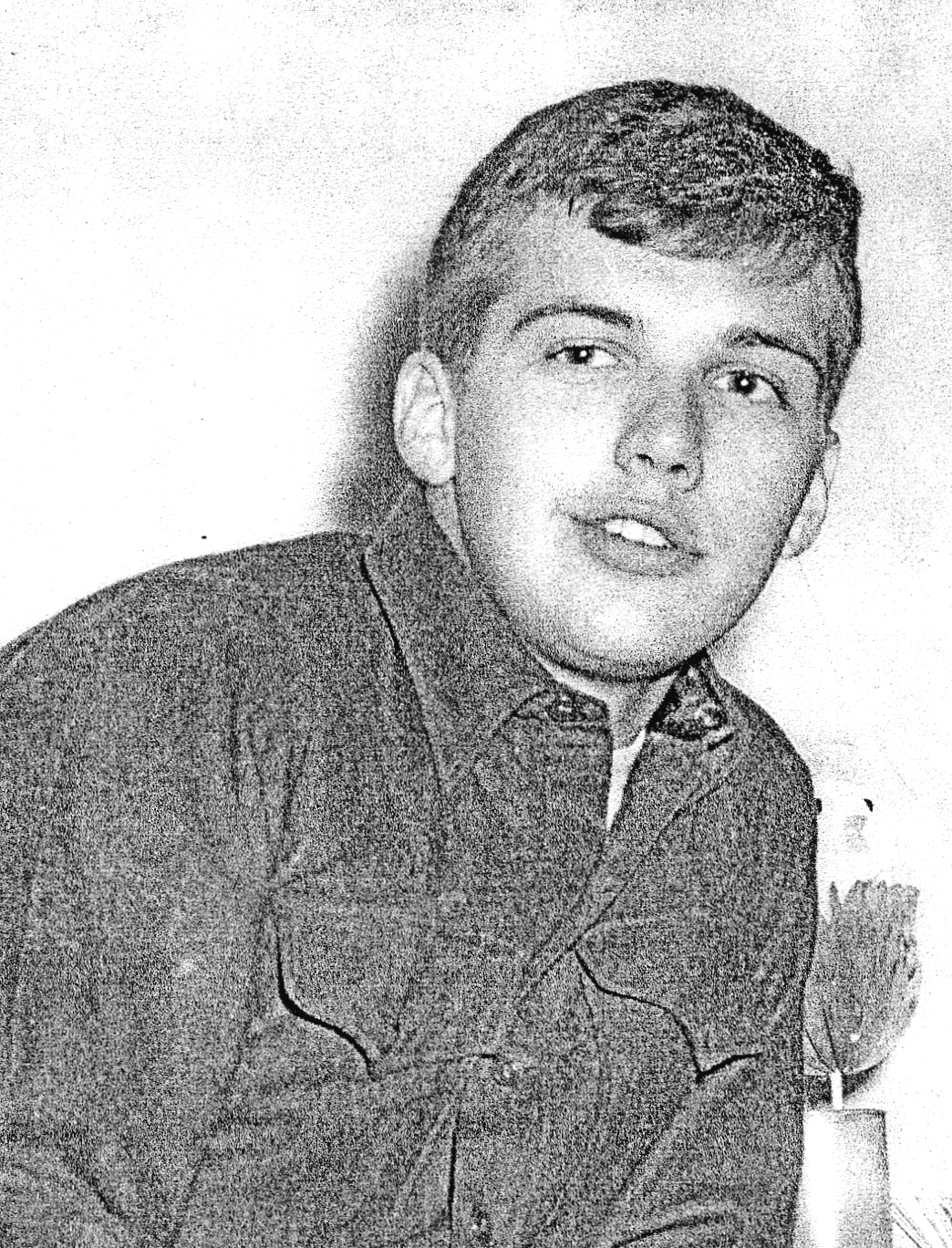 Author – photo taken during a party with Della in 1970 at South Dakota State University